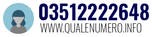 Numero di telefono 03512222648 03512222648