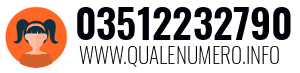 Numero di telefono 03512232790 03512232790