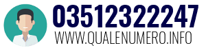 Numero di telefono 03512322247 03512322247