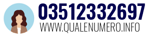 Numero di telefono 03512332697 03512332697