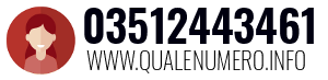 Numero di telefono 03512443461 03512443461