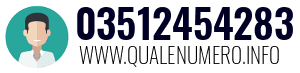 Numero di telefono 03512454283 03512454283