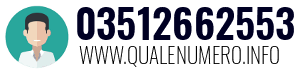 Numero di telefono 03512662553 03512662553