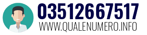 Numero di telefono 03512667517 03512667517