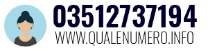 Numero di telefono 03512737194 03512737194