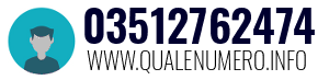 Numero di telefono 03512762474 03512762474