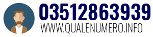 Numero di telefono 03512863939 03512863939