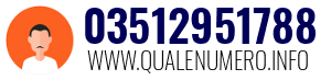 Numero di telefono 03512951788 03512951788
