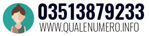 Numero di telefono 03513879233 03513879233
