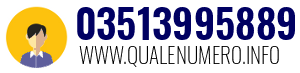 Numero di telefono 03513995889 03513995889
