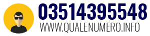 Numero di telefono 03514395548 03514395548