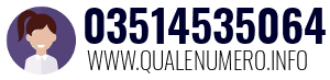 Numero di telefono 03514535064 03514535064