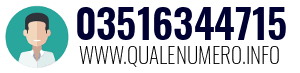 Numero di telefono 03516344715 03516344715