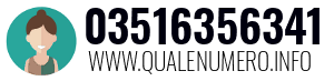 Numero di telefono 03516356341 03516356341