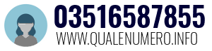 Numero di telefono 03516587855 03516587855