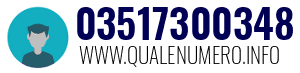 Numero di telefono 03517300348 03517300348