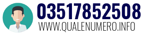 Numero di telefono 03517852508 03517852508