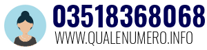 Numero di telefono 03518368068 03518368068