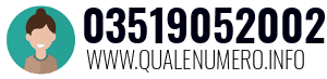 Numero di telefono 03519052002 03519052002