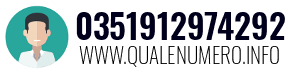 Numero di telefono 0351912974292 0351912974292