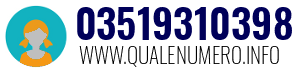 Numero di telefono 03519310398 03519310398
