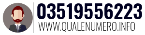 Numero di telefono 03519556223 03519556223