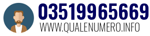 Numero di telefono 03519965669 03519965669