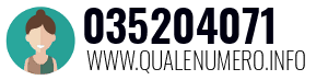 Numero di telefono 035204071 035204071