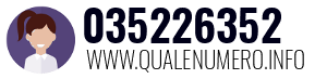 Numero di telefono 035226352 035226352