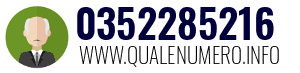 Numero di telefono 0352285216 0352285216