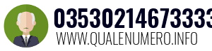 Numero di telefono 03530214673333 03530214673333