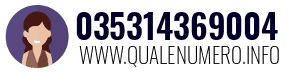 Numero di telefono 035314369004 035314369004