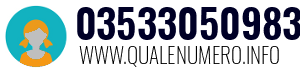 Numero di telefono 03533050983 03533050983