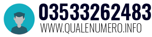 Numero di telefono 03533262483 03533262483