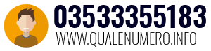 Numero di telefono 03533355183 03533355183