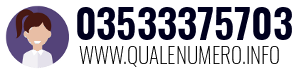 Numero di telefono 03533375703 03533375703