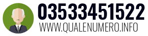 Numero di telefono 03533451522 03533451522