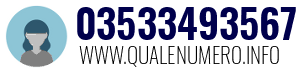 Numero di telefono 03533493567 03533493567