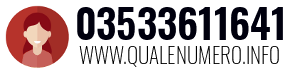 Numero di telefono 03533611641 03533611641