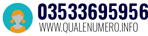 Numero di telefono 03533695956 03533695956