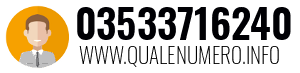 Numero di telefono 03533716240 03533716240