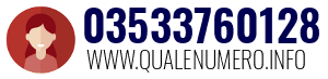 Numero di telefono 03533760128 03533760128