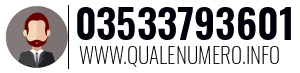 Numero di telefono 03533793601 03533793601