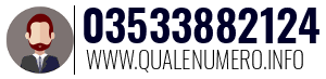 Numero di telefono 03533882124 03533882124