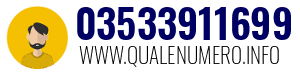 Numero di telefono 03533911699 03533911699