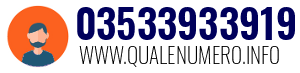 Numero di telefono 03533933919 03533933919