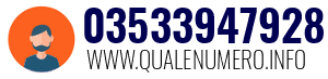 Numero di telefono 03533947928 03533947928