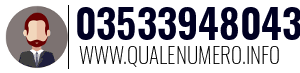 Numero di telefono 03533948043 03533948043