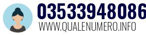 Numero di telefono 03533948086 03533948086