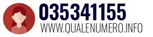 Numero di telefono 035341155 035341155